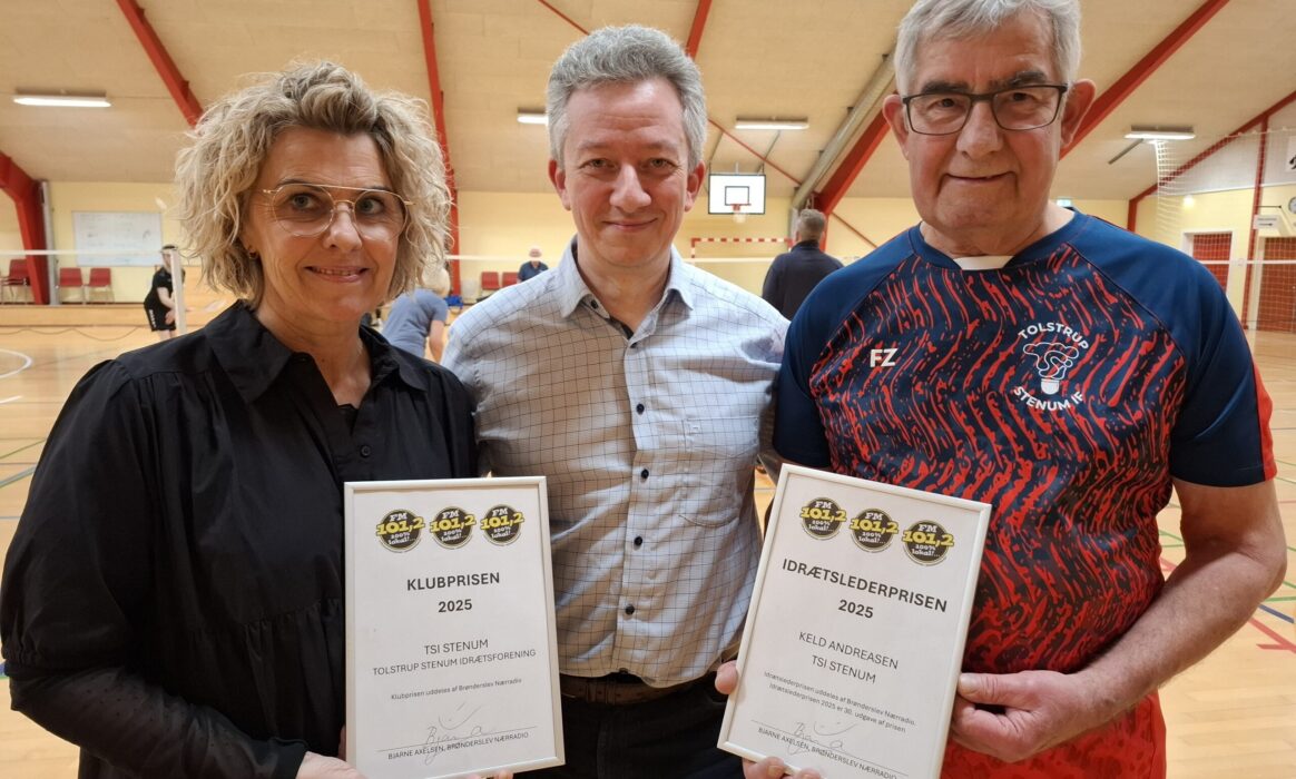 Brønderslev Nærradio 101,2 FM uddelte to Idrætspriser!