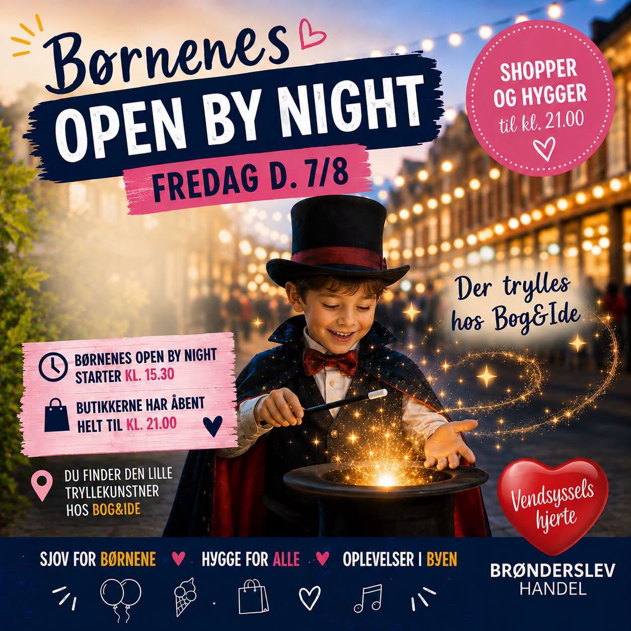 Open By Night!