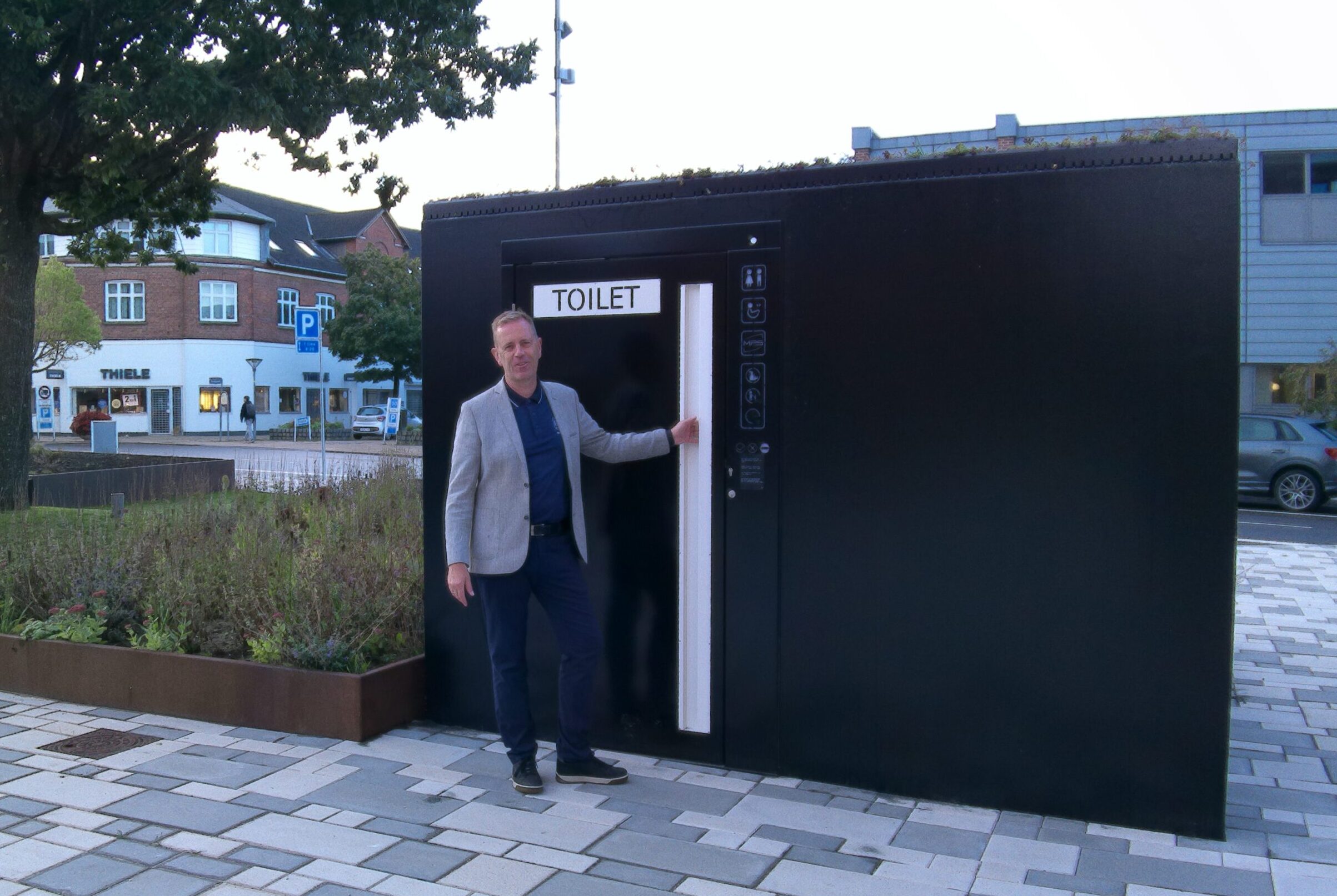 Nyt offentligt toilet på Peder Nielsens Plads